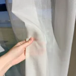 Galaxy Sheer Curtains – Starry Radiance for Sunrooms, Available in Cream & White